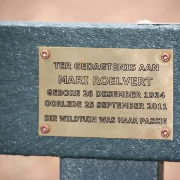 ROELVERT Mari 1934-2011