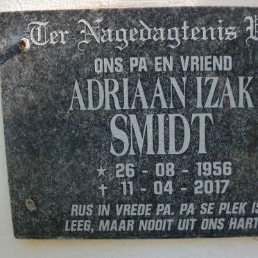 SMIDT Adriaan Izak 1956-2017