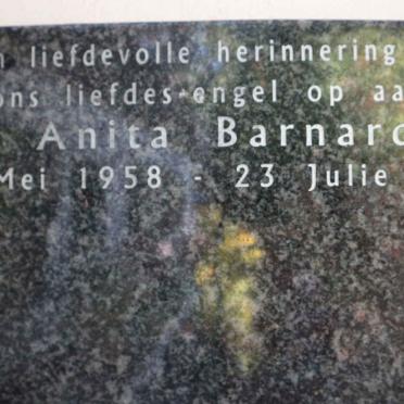 BARNARD Anita 1958-2020