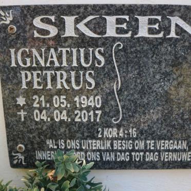 SKEEN Ignatius Petrus 1940-2017