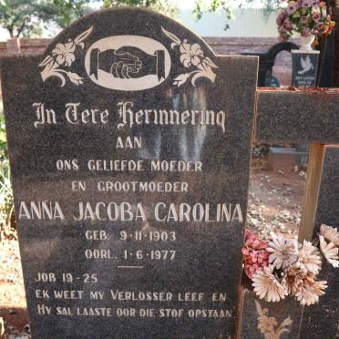 ASWEGEN Fredrik J.J., van 1896-1960 &amp; Anna Jacoba Carolina 1903-1977