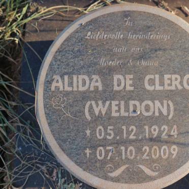 CLERCQ Theuns, de 1921-1975 &amp; Alida WELDON 1924-2009 :: STEENKAMP Maritha nee DE CLERCQ 1944-2004