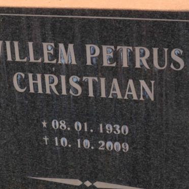 ENGELBRECHT Willem Petrus Christiaan 1930-2009 &amp; Anna Susanna VENTER 1932-
