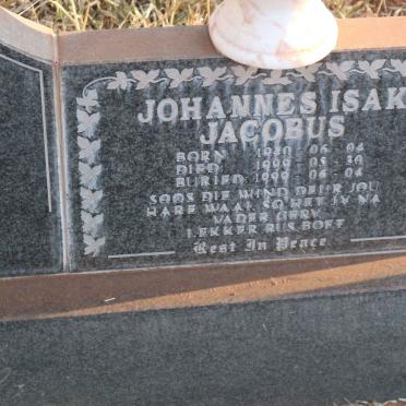 ENGELBRECHT Johannes Isak Jacobus 1940-1999