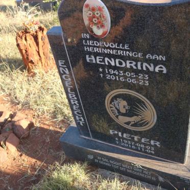 ENGELBRECHT Pieter 1937-2016 &amp; Hendrina 1943-2016