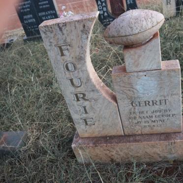 FOURIE Gerrit 1975-1998