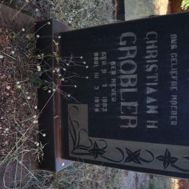 GROBLER Christiaan H. 1903-1974