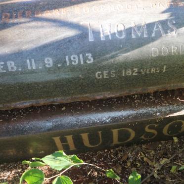 HUDSON Thomas 1913-1969