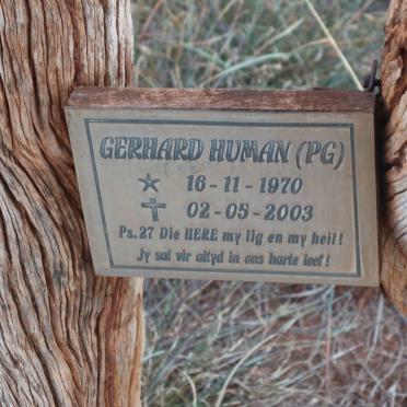 HUMAN Gerhard P.G. 1970-2003