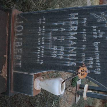 JOUBERT Hermanus 1908-1980