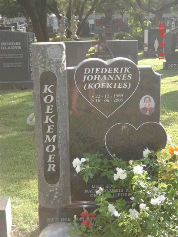 KOEKEMOER Diederik Johannes 1969-2005