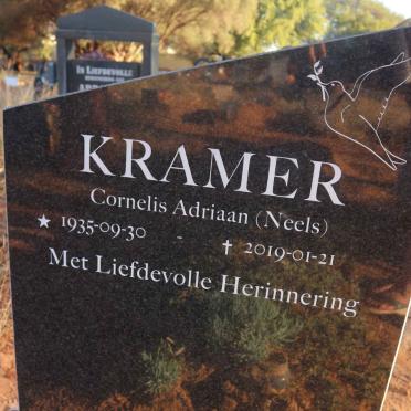 KRAMER Cornelis Adriaan 1935-2019