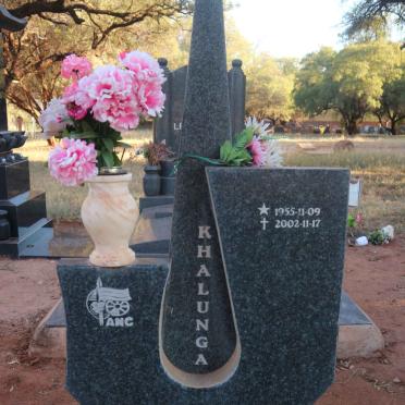 KHALUNGA Bushi Raphael 1955-2002