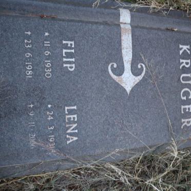 KRUGER Flip 1930-1981 &amp; Lena 1931-2006
