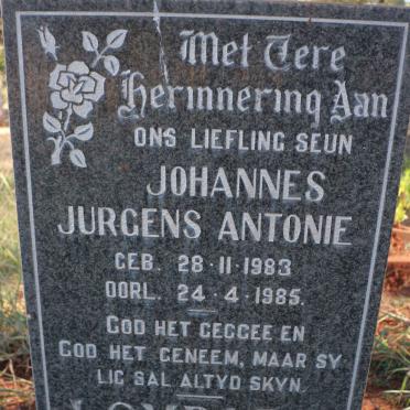 LOMBARD Johannes Jurgens Antonie 1983-1985