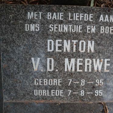 MERWE Denton, v.d. 1995-1995