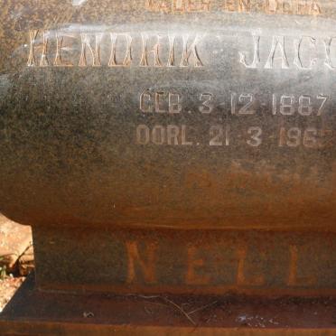 NELL Hendrik Jacobus 1887-1962