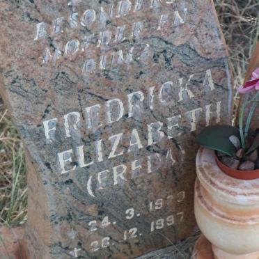 ONSELEN Fredricka Elizabeth, van 1929-1997
