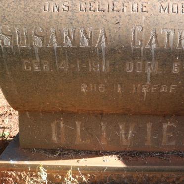 OLIVIER Susanna Catharina 1911-1985