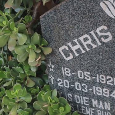 PUTTER Chris 1926-1994