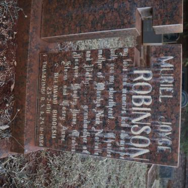 ROBINSON Muriel Joyce 1911-1984