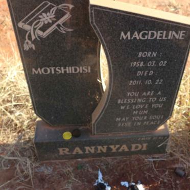 RANNYADY Magdeline 1958-2011