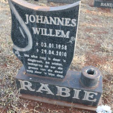 RABIE Johannes Willem 1958-2010