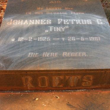 ROETS Johannes Petrus C. 1925-1967