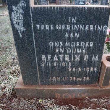 ROUX Beatrix P.M. 1912-1985