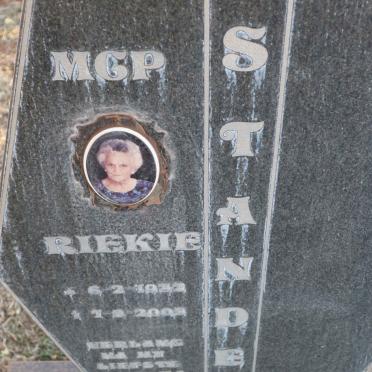 STANDER M.G.P. 1932-2003