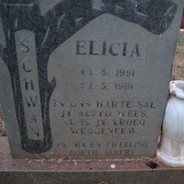 SCHWAN Elicia 1991-1991