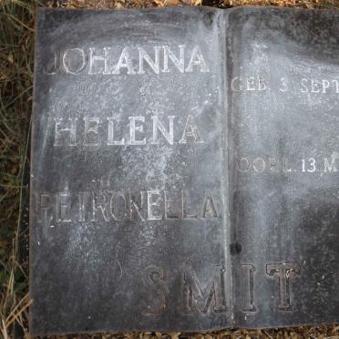 SMIT Johanna Helena Petronella 1908-1982
