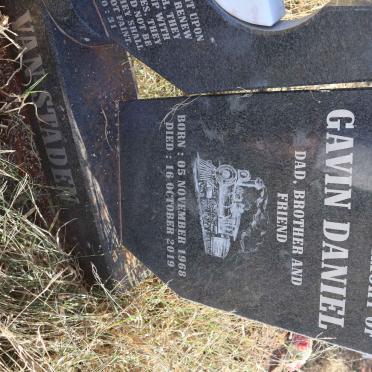 STADEN Gavin Daniel, van 1968-2019