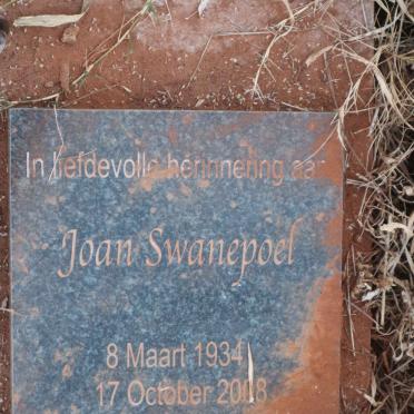 SWANEPOEL Joan 1934-2008