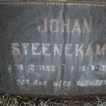 STEENEKAMP Johan 1953-1980