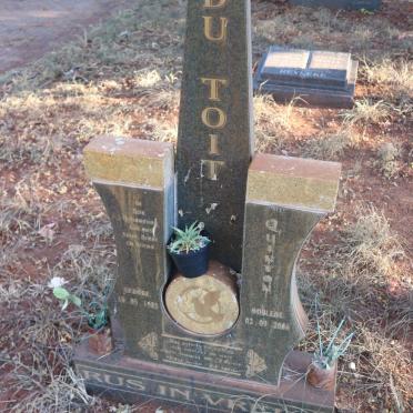 TOIT Quinton, du 1985-2004