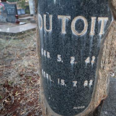 TOIT Johannes Jacobus, du 1942-1982