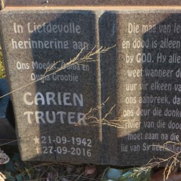 TRUTER Carien 1942-2016
