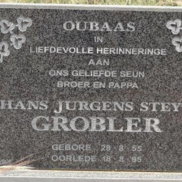 GROBLER Hans Jurgens Steyn 1955-1995