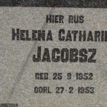 JACOBSZ Helena Catharina 1952-1953