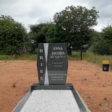 BRIEL Anna Jacoba nee KOEKEMOER 1937-2020