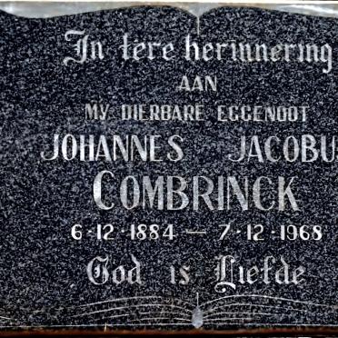 COMBRINCK Johannes Jacobus 1884-1968