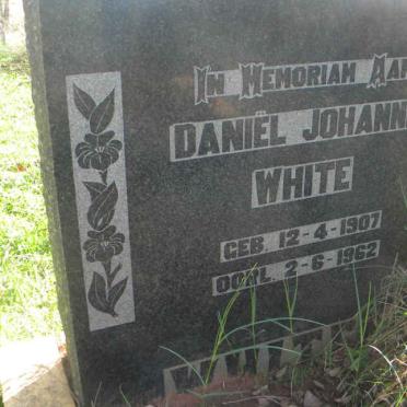 WHITE Daniel Johannes 1907-1962