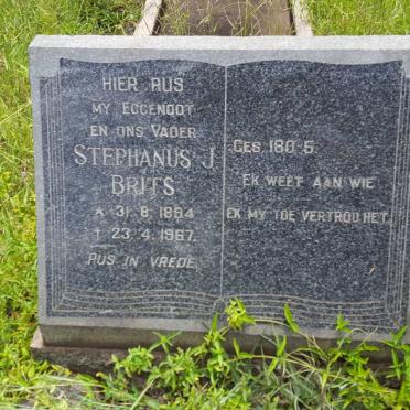 BRITS Stephanus J. 1894-1967