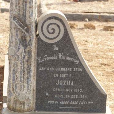 BEKKER Jozua 1943-1964