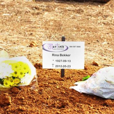 BEKKER Cathrina Elizabeth 1927-2012