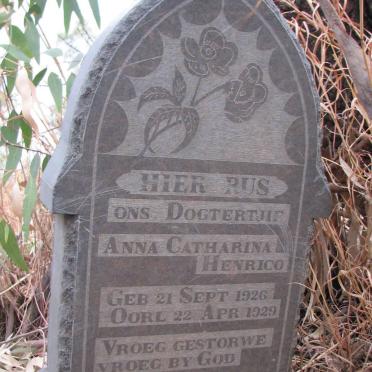 HENRICO Anna Catharina 1926-1929