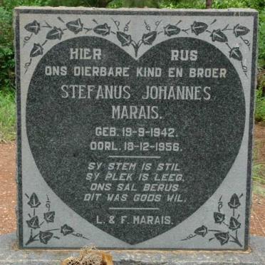 MARAIS Stefanus Johannes 1942-1956