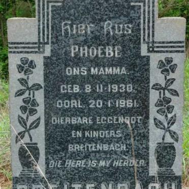 BREITENBACH Phoebe 1930-1961