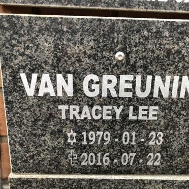 GREUNING Tracey Lee, van 1979-2016